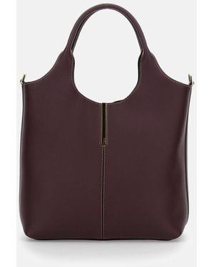 Tod's Ebr Small Two Handles - Purple