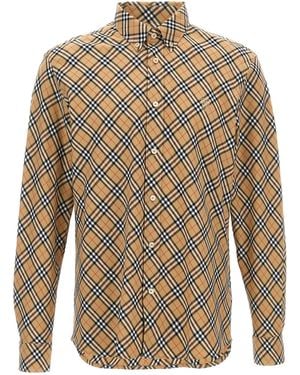 Burberry Check Shirt - Multicolour