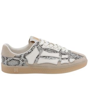 Amiri Snake Pacific Bones Trainers - Grey