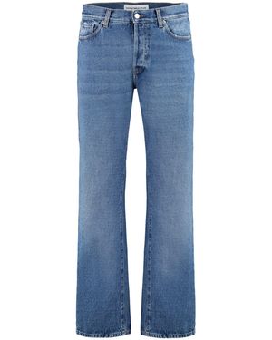 Department 5 Bowl Jeans 5-Pocket Straight-Leg Jeans - Blue