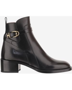 Sartore Leather Boots Parma - Black