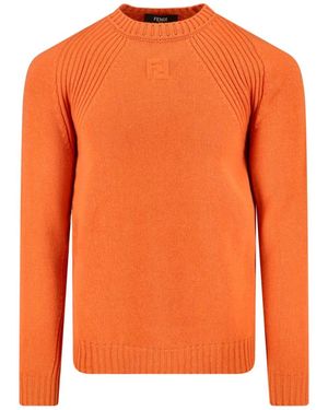 Fendi Cashmere Sweater - Orange