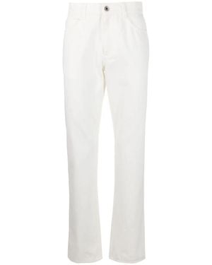 Ferragamo Ferragamo 5 Pocket Trousers - White