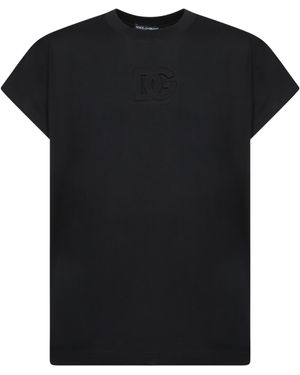 Dolce & Gabbana Dg Logo T-Shirt - Black