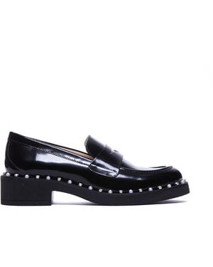 Stuart Weitzman Reverie Loafers - Black