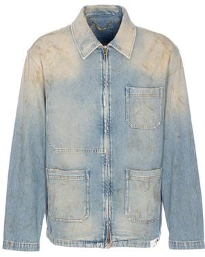 Golden Goose Mackenzie Work Denim Jacket - Blue