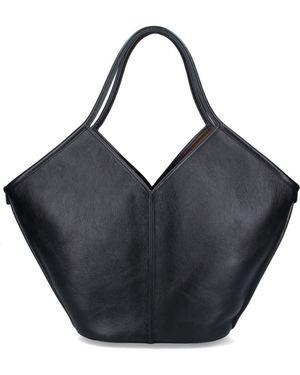 Hereu "calella" Tote Bag - Blue