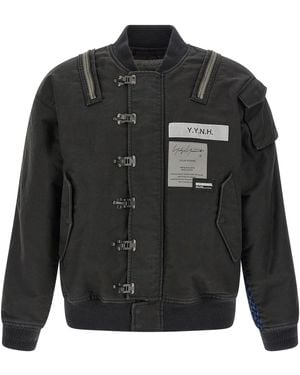 Yohji Yamamoto Logo Jacket - Black