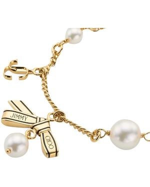 Jimmy Choo Bijoux Brass Resina - Metallic