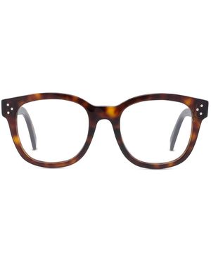 Celine Cl50098I 3 Dots 052 Havana Glasses - Brown