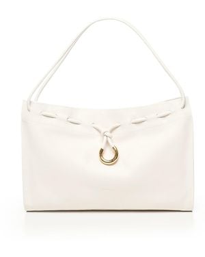 Coccinelle Isabela Leather Bag - Natural