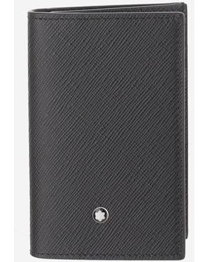 Montblanc Leather Card Holder Wallets & Cardholders - Gray