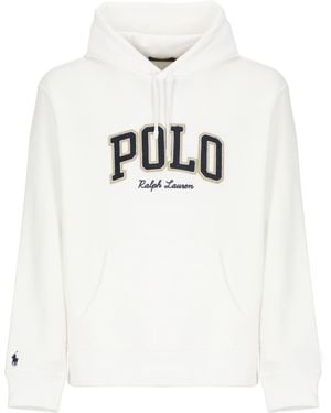Polo Ralph Lauren Hoodie With Logo - White