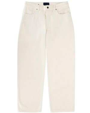 Stone Island Denim Jeans Cotton Pants - White