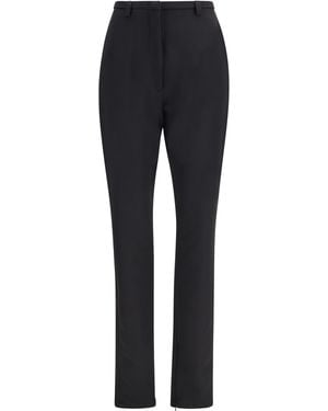 THE LATEST Stretch Carola Trousers Polyester; Elastane - Blue