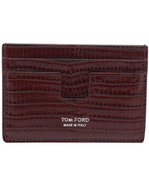 Tom Ford Bags Calf Leather - Purple