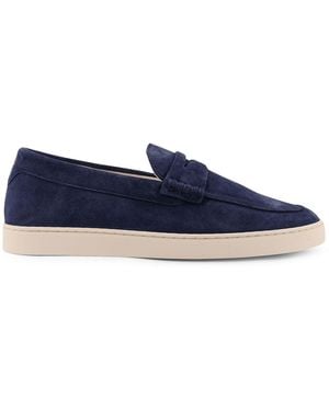 Brunello Cucinelli Suede Loafers - Blue