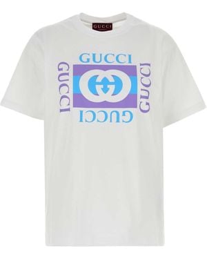 Gucci Cotton Oversize T-Shirt - White