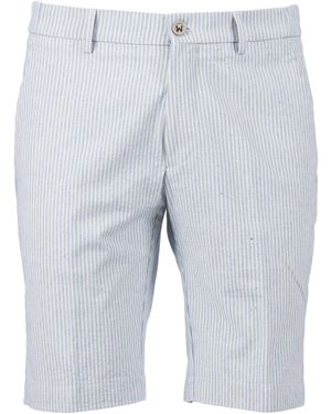 Berwich Ber_Muda Elax Trousers Cotton Polyamide Elastane Bermuda Short - Blue