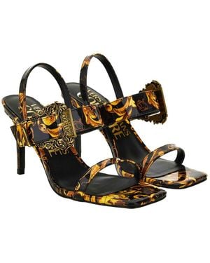 Versace Jeans Couture Open Sandals - Black
