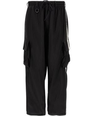 Y-3 Nylon Wired 3-Stripes Sweatpants Polyamide Pant - Black