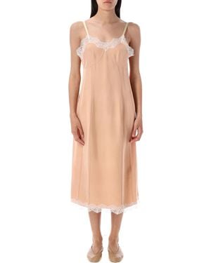 Carven Lingerie Dress - Natural