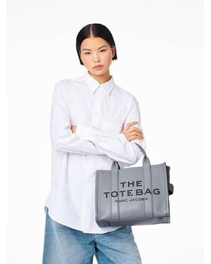 Marc Jacobs Satchel Bag Cow Leather Tote-Bags - White