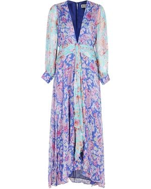 RIXO London Meera Dress - Purple