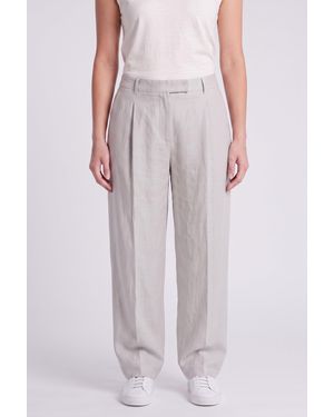 Brunello Cucinelli Light Linen Trousers Msrp Nwt - Pink