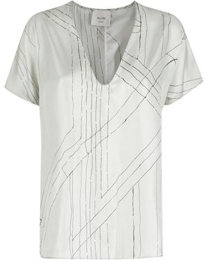 Alysi Blusa Foundation Regular Sv - White