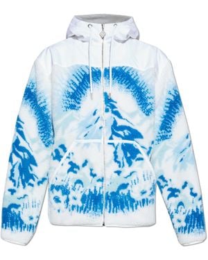 CASABLANCA Jacket With Hood - Blue