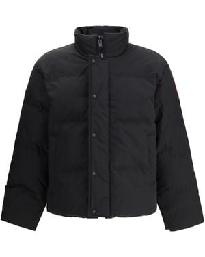 Canada Goose Bayview Parka Outer: Polyester Padded & Down Jackets - Black