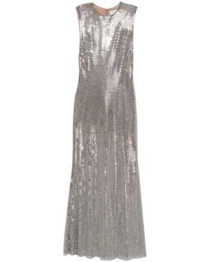 Self-Portrait Dress - Gray