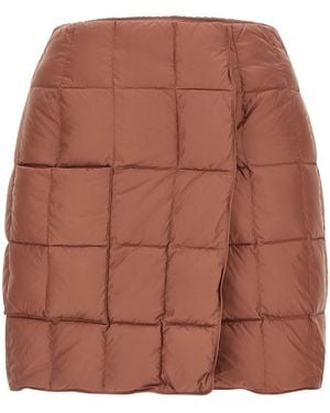 Ienki Ienki Mini Plahta Skirt Nylon - Brown