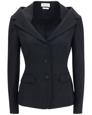 McQueen Wool Oves Aries Full-Length Jacket Clothing - Black