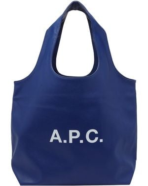 A.P.C. Ninon Tote - Blue