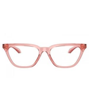 Versace Frame And Lens Eyeglasses - Pink