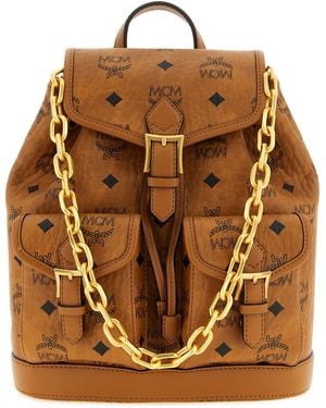 MCM Aren Backpack - Brown