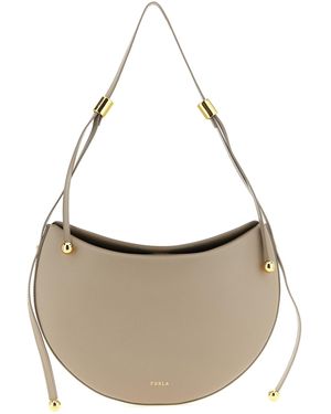 Furla Moonstone' Small Shoulder Bag - Natural