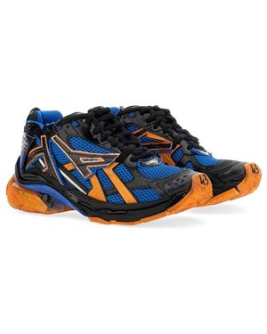 Balenciaga Trainers Runner Polyurethane Polyester Trainers - Blue