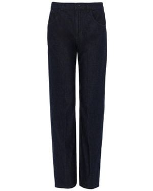 Aspesi Jeans Regular Fit Denim Cotton Pants - Blue