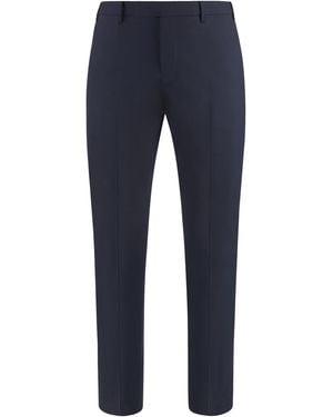 PT Torino Stretch Wool Pants Virgin - Blue