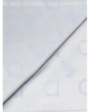 Ferragamo Scarfs Lyocell - White