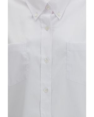 Dries Van Noten Shirt Loose Cotton - White