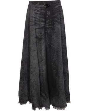 DIESEL De-Hannie Skirt - Gray