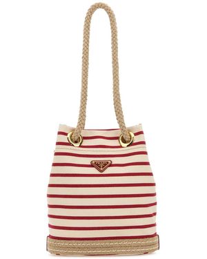 Prada Bucket Bags - Red