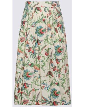 Etro Skirts _100 Co - Green