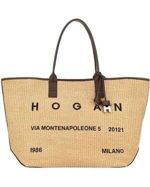 Hogan Bags Vacchetta - Natural