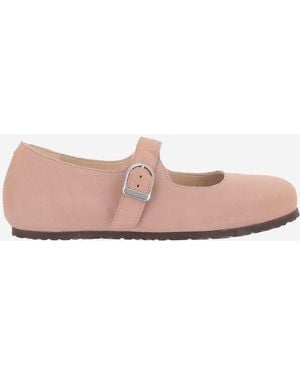Birkenstock Ballerinas Santa Clarita Leather Sandal - Pink
