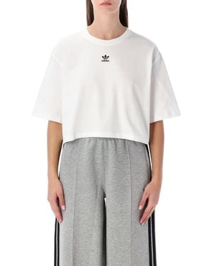 adidas Originals Essentials Cropped T-Shirt - White